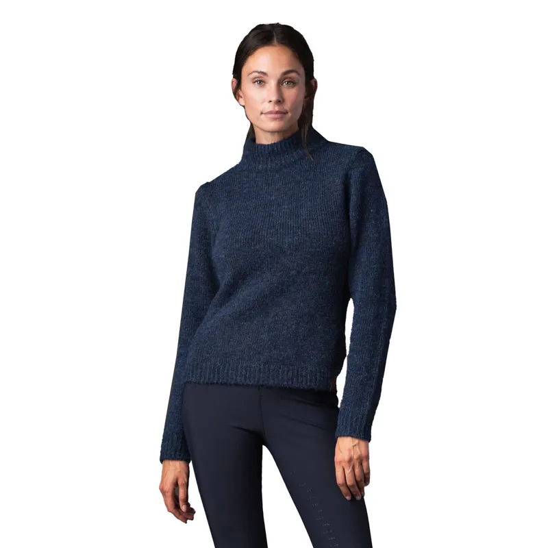 Catago Valerie Womens Knit Pullover - Navy