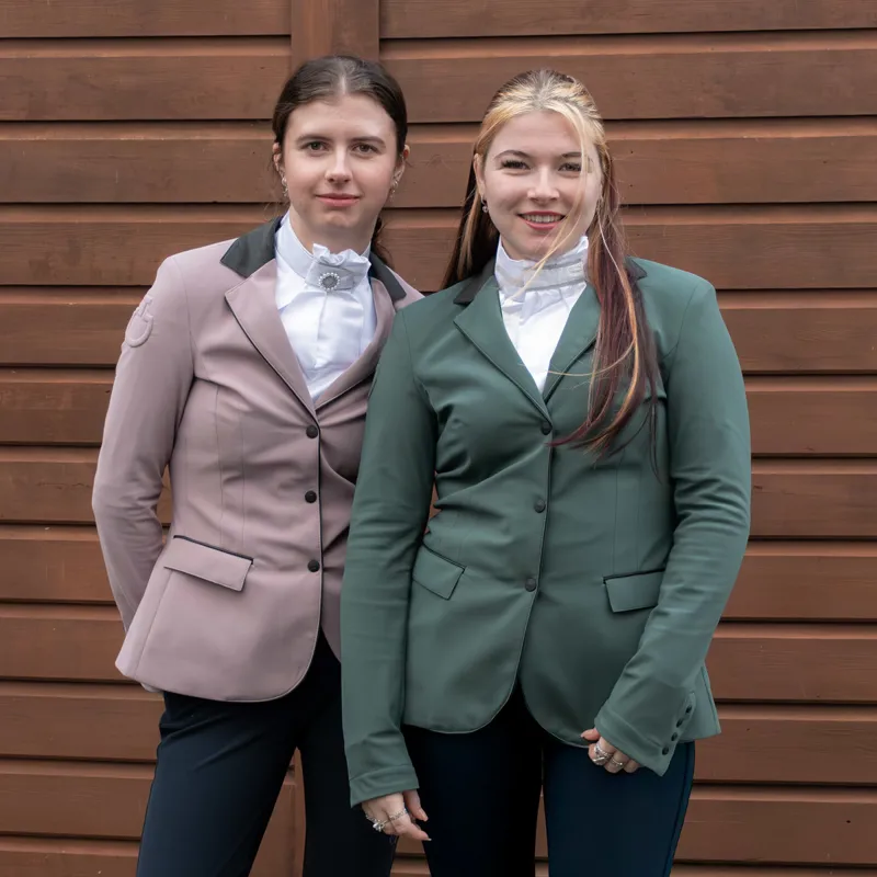 Cavalleria Toscana Competition Zip Womens Show Jacket - Grape Shake-3