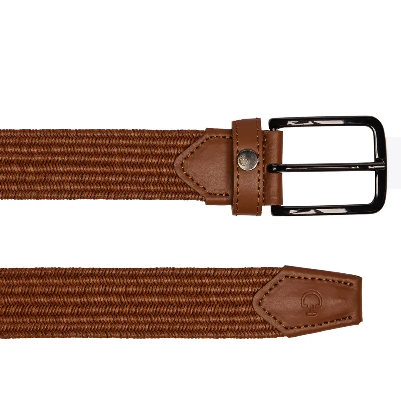 Cavalleria Toscana Womens Elastic Belt - Mink-1