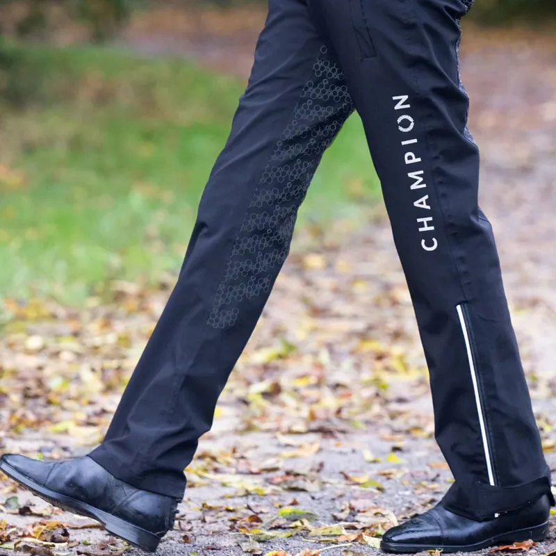 Champion York Unisex Waterproof Trousers - Black-2