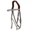Dy'on New English Hackamore Bridle Headpiece - Brown
