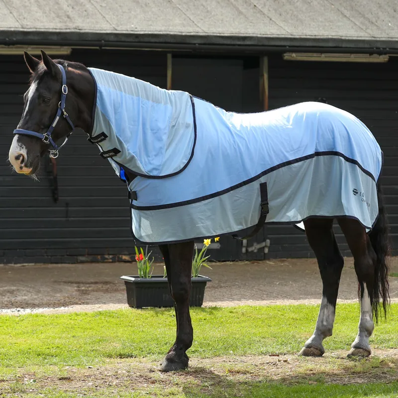 Equilibrium Quick Chill Detachable Neck Cooling Rug - Light Blue