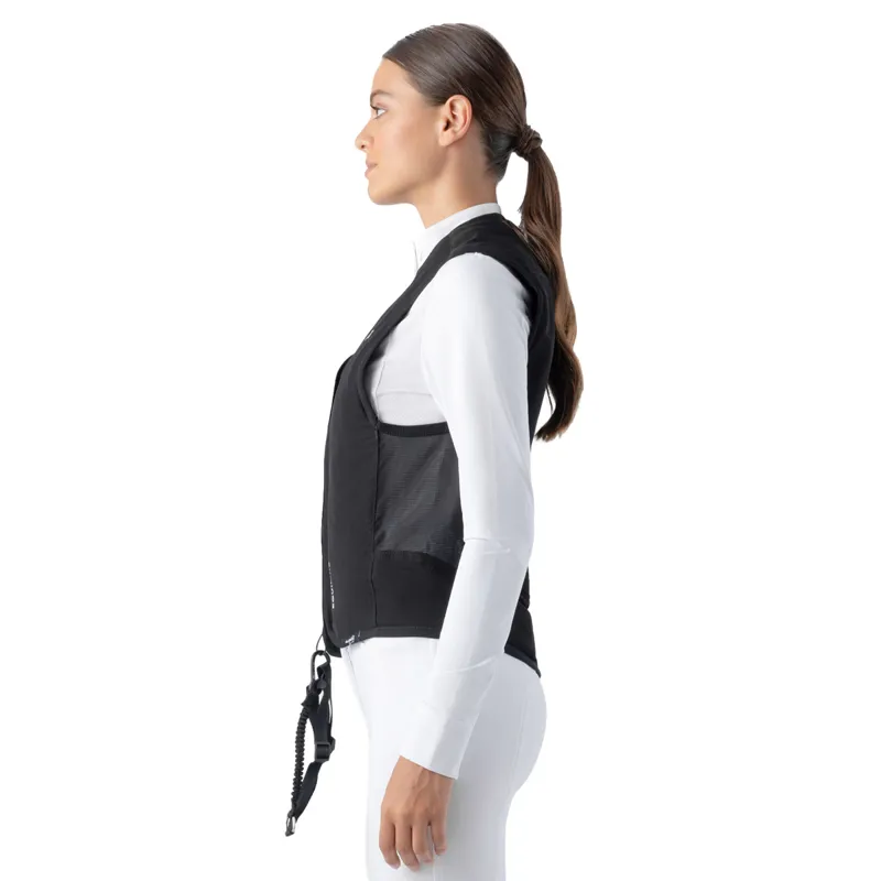 Equiline Belair Unisex Air Jacket with Level 2 Back Protector - Black-2