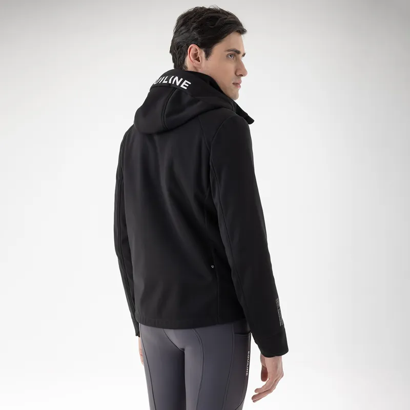 Equiline Ceeka Mens Soft Shell Jacket - Black-1