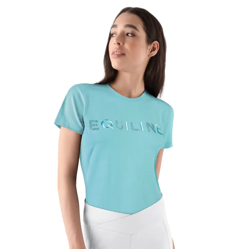 Equiline Gelig Short Sleeve Ladies Tee - Tibetan Stone