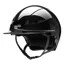 Equiline Xanto Logo Standard Visor Riding Hat - Glossy Black