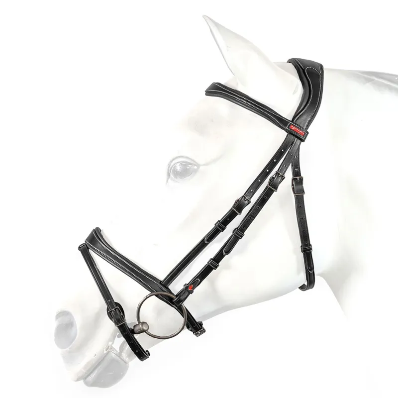 Equipe BR71 Anatomical Flash Bridle - Black