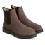 Fairfax and Favor Sheepskin Boudica Womens Ankle Boots - Fog Suede