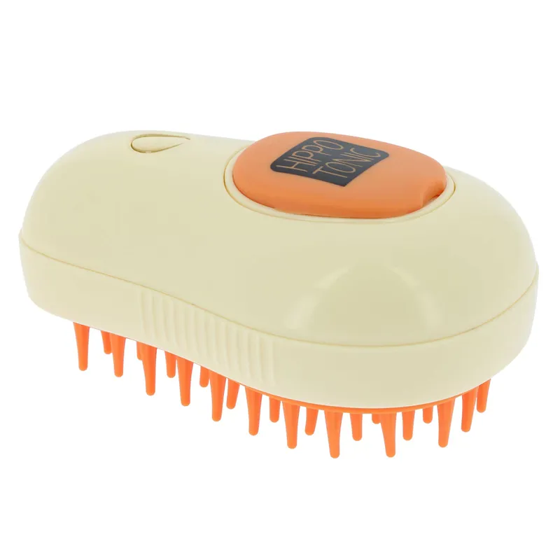 Hippo-Tonic Steam Curry Comb - Cream