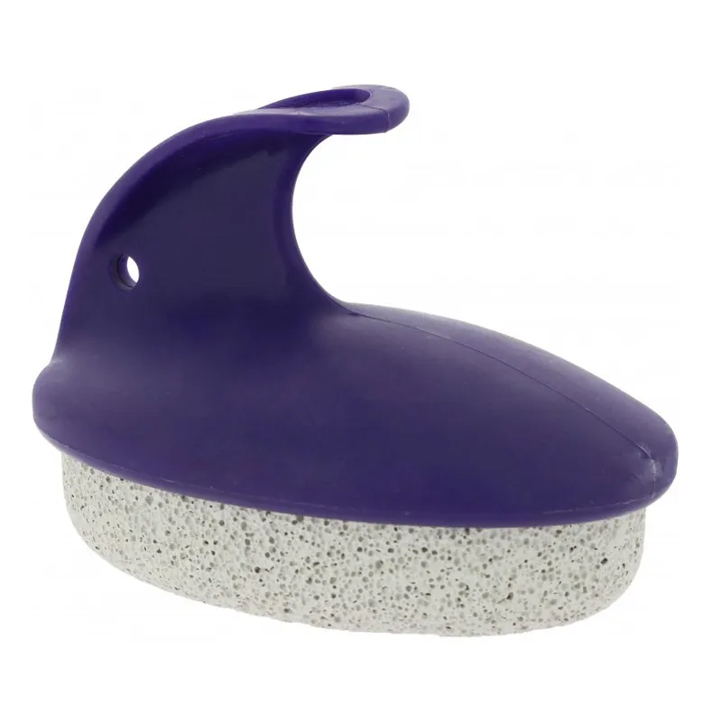 Hippo-Tonic Pumice Stone with Handle - Purple
