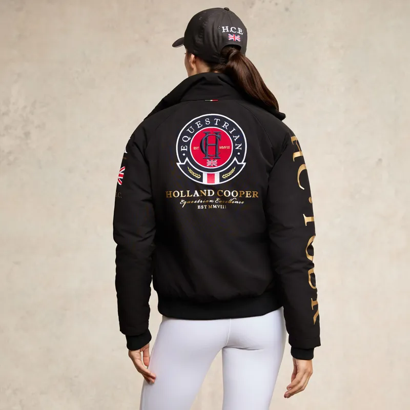 Holland Cooper Team HC Ladies Jacket - Black-2