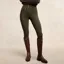 Holland Cooper Contour Womens Trousers - Dark Olive
