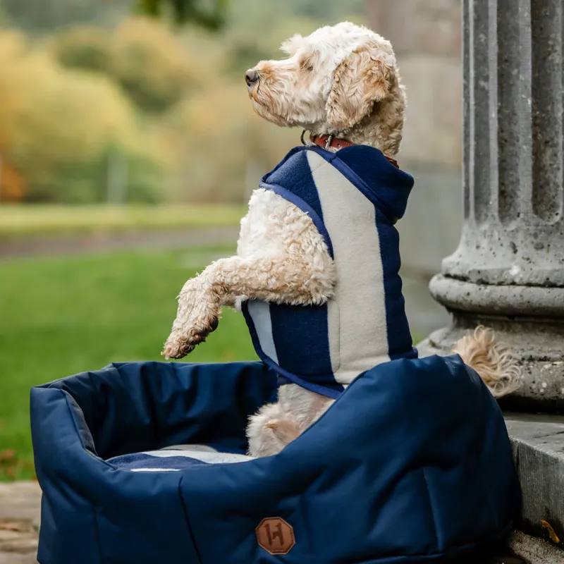 Horseware Newmarket Dog Fleece - Witney Navy-2