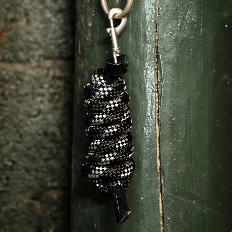 Horseware Lead Rope - Black/Black/Silver