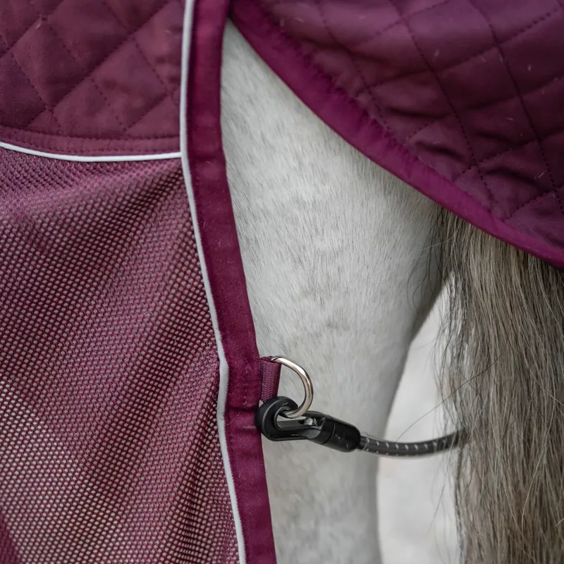 Horseware Signature Travel Series Rug - Burgundy-7