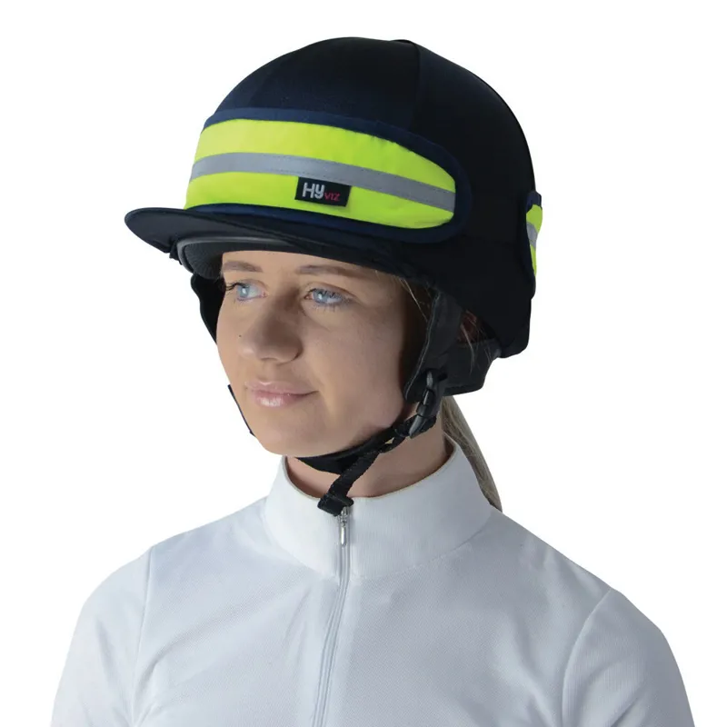 HyVIZ Fluorescent Hat Band - Yellow