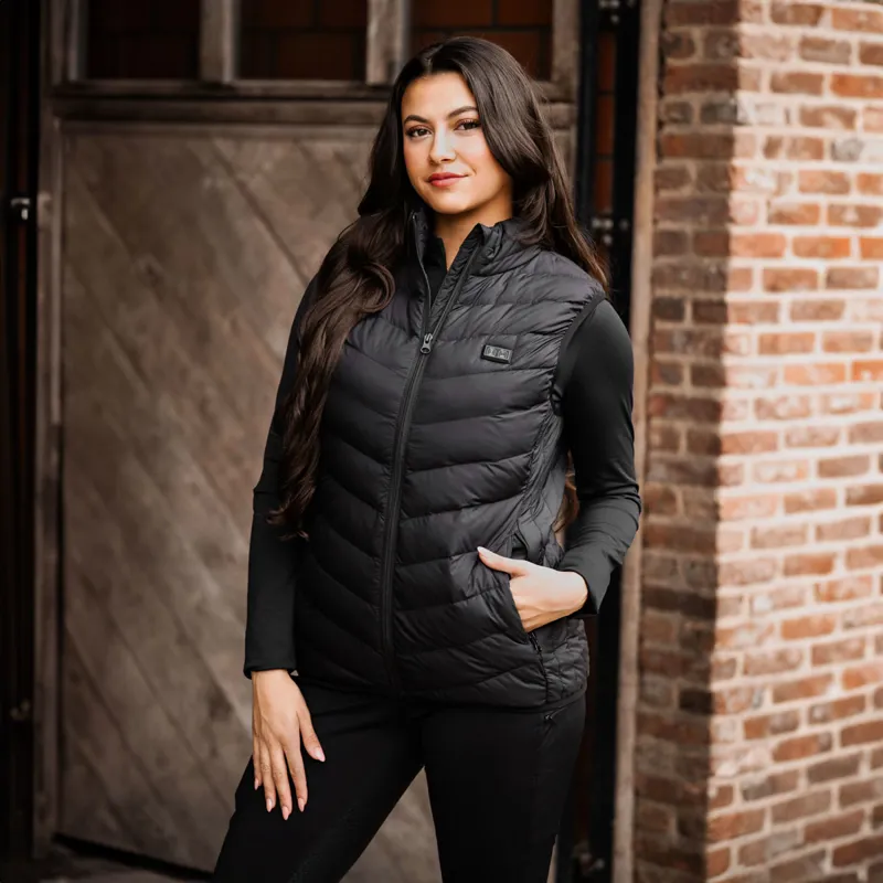 Imperial Riding Heated Womens Gilet - Black