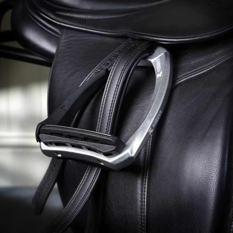 Karben Ultra Grip FX Stirrups - Black-5