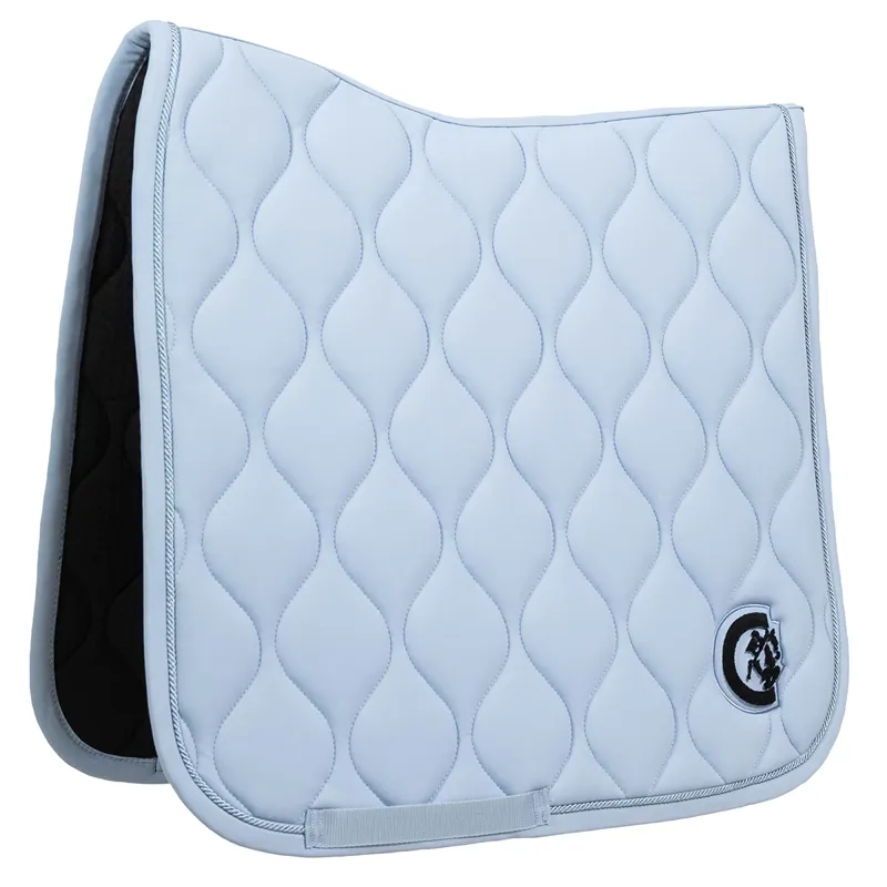 Kentucky 3D Logo Wave Dressage Saddlecloth - Light Blue