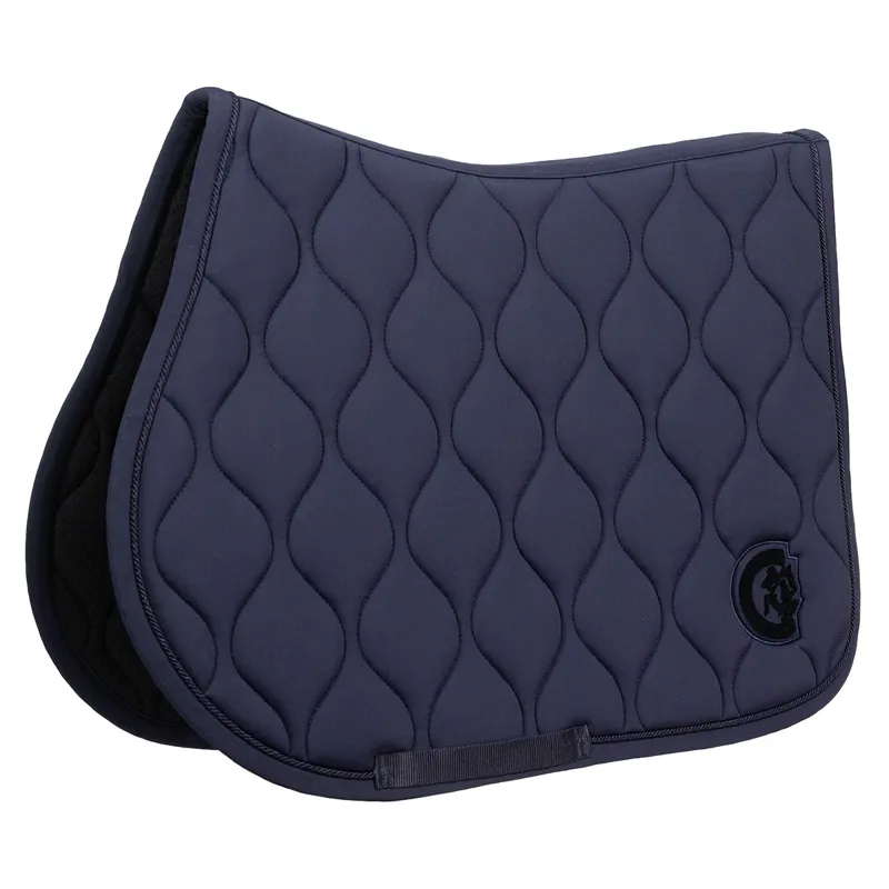 Kentucky 3D Logo Wave Jump Saddlecloth - Navy