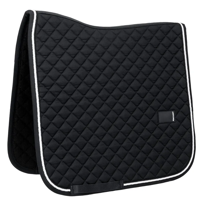 Kentucky Horsewear Diamond Rope Dressage Saddlecloth - Black