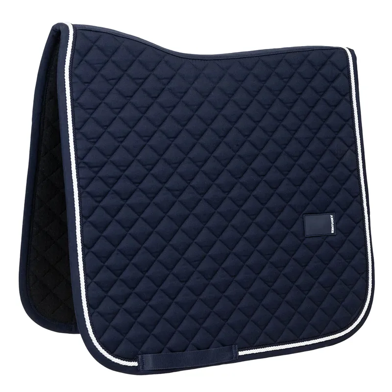 Kentucky Horsewear Diamond Rope Dressage Saddlecloth - Navy