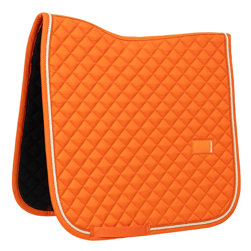 Kentucky Horsewear Diamond Rope Dressage Saddlecloth - Orange