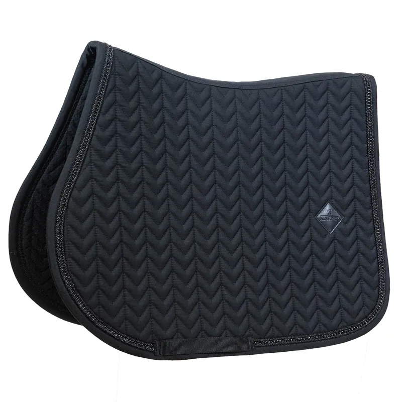 Kentucky Metal Chain Jump Saddlecloth - Black