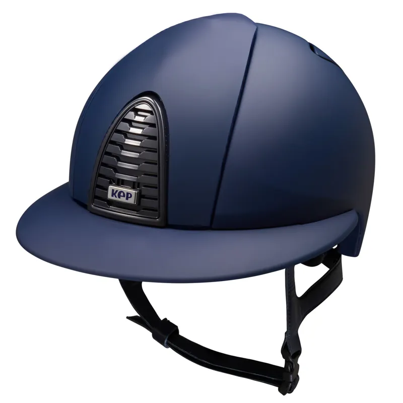 KEP Cromo 2.0 Polo Matt Riding Hat - Blue