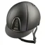 KEP Cromo 2.0 Standard Matt Crystal Logo Riding Hat - Black/Chrome