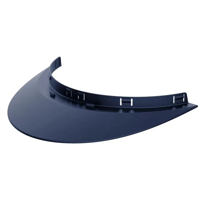 KEP Cromo 2.0 Standard Riding Hat Visor - Matt Blue