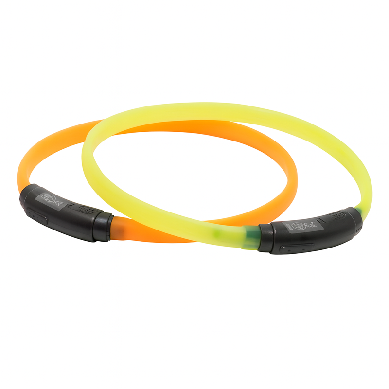 Kowloon Flashing Large Dog Collar
