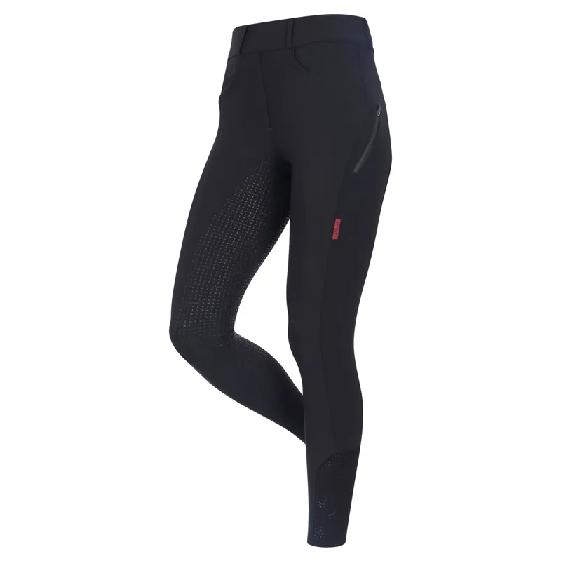 LeMieux Amy Full Grip Womens Bregging Riding Tights - Black