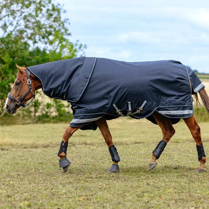 LeMieux Arika Storm-Tek Detachable Neck 100g Turnout Rug - Navy