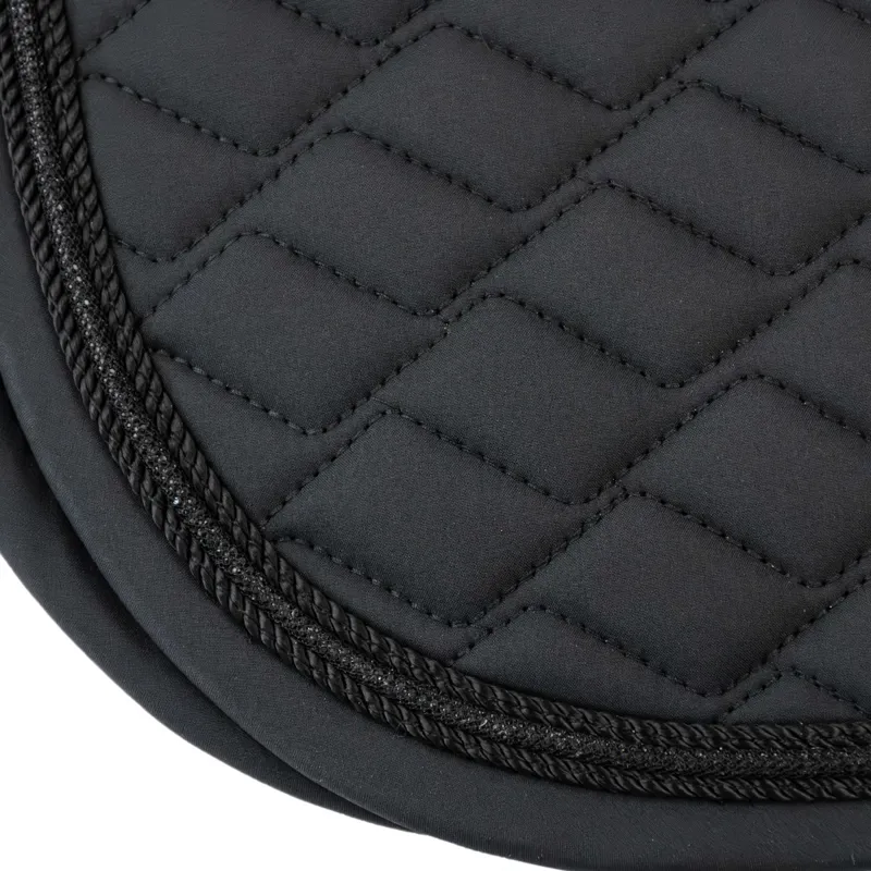 LeMieux Brilliance Dressage Saddlecloth - Black-2