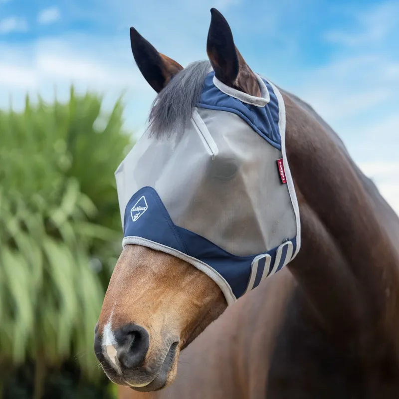 LeMieux ArmourShield Pro Standard Fly Mask - Blue