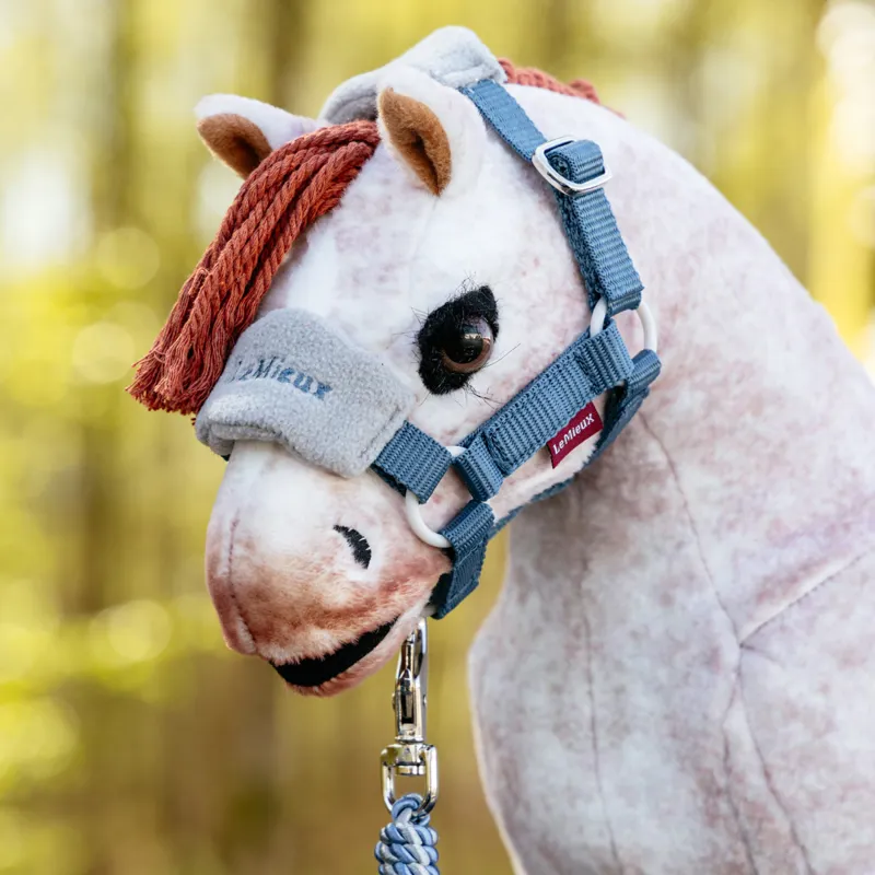 LeMieux Mini Toy Pony Vogue Headcollar - Ice Blue-1