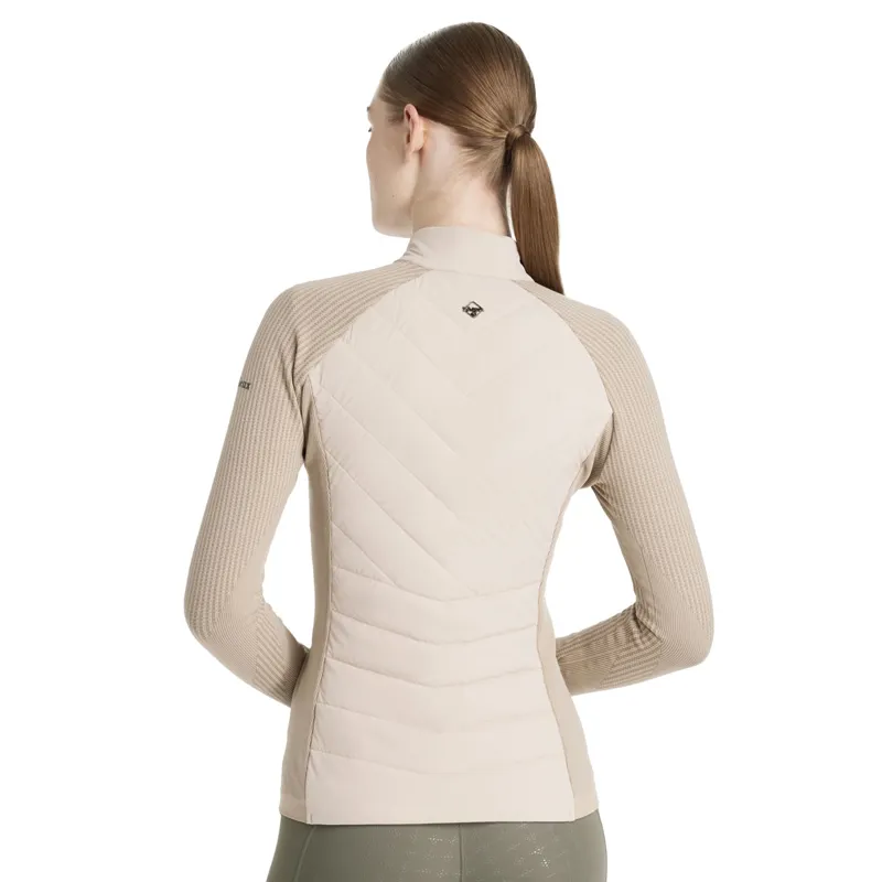 LeMieux Maddie Womens Hybrid Jacket - Stone-2