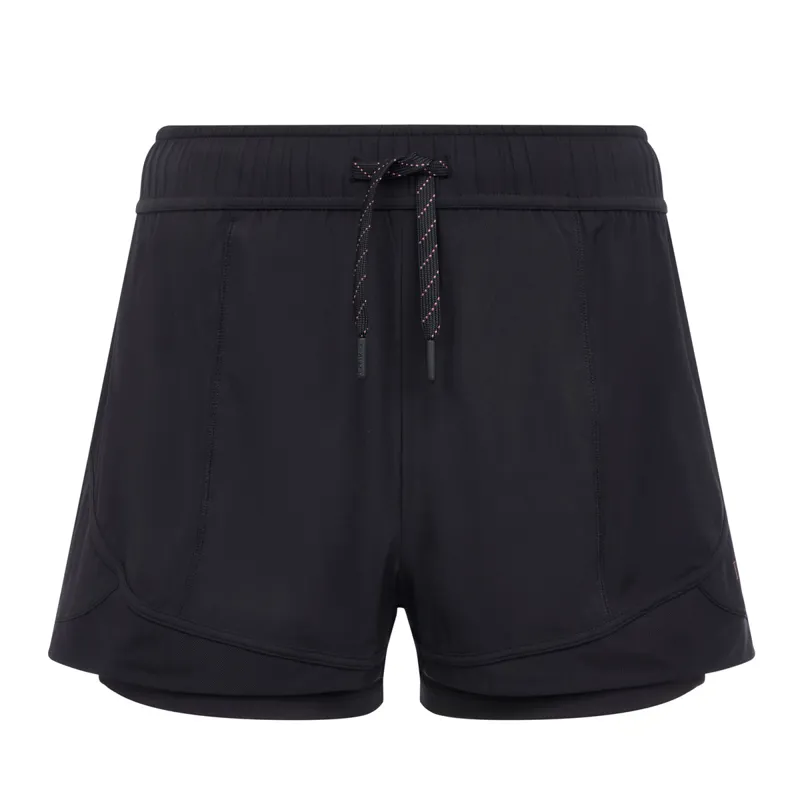 LeMieux Penny 2-in-1 Womens Sports Shorts - Black