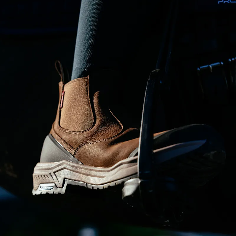 LeMieux Trex Waterproof Ladies Chelsea Boots - Brown-4