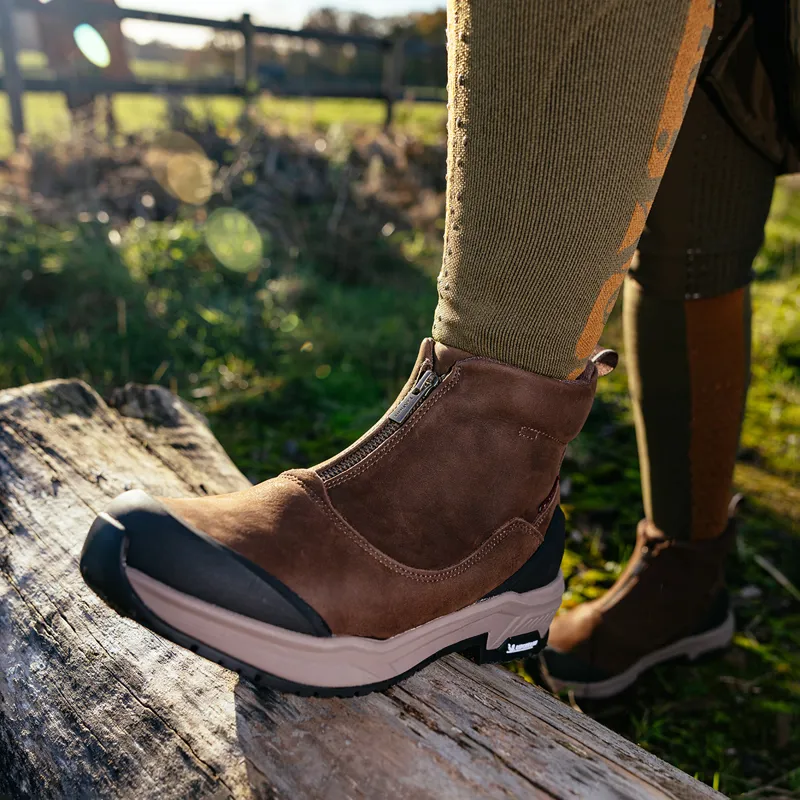 LeMieux Trex Wateproof Ladies Zip Boots - Brown-9