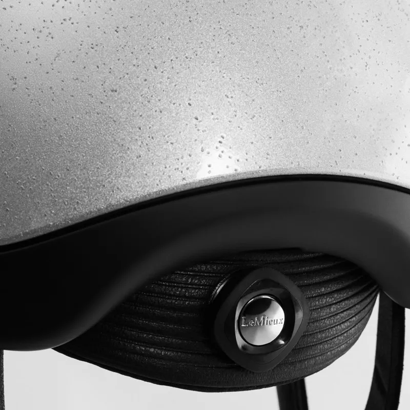 LeMieux Vexa Skull Cap Riding Helmet - Silver - IN-STORE ONLY-1