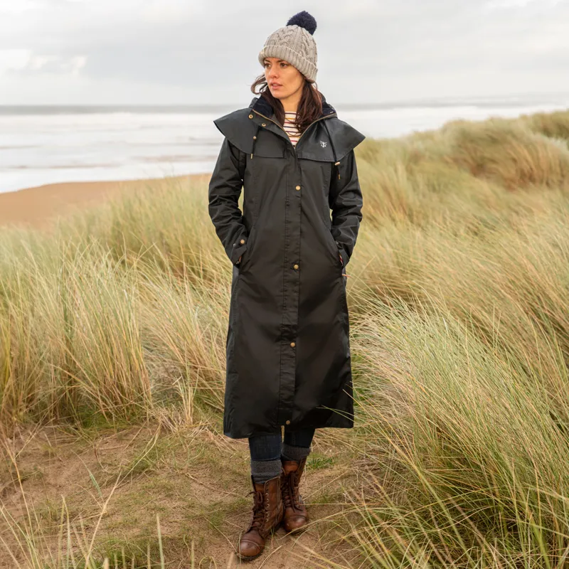 Lighthouse Outback Ladies Full Length Waterproof Jacket - Black