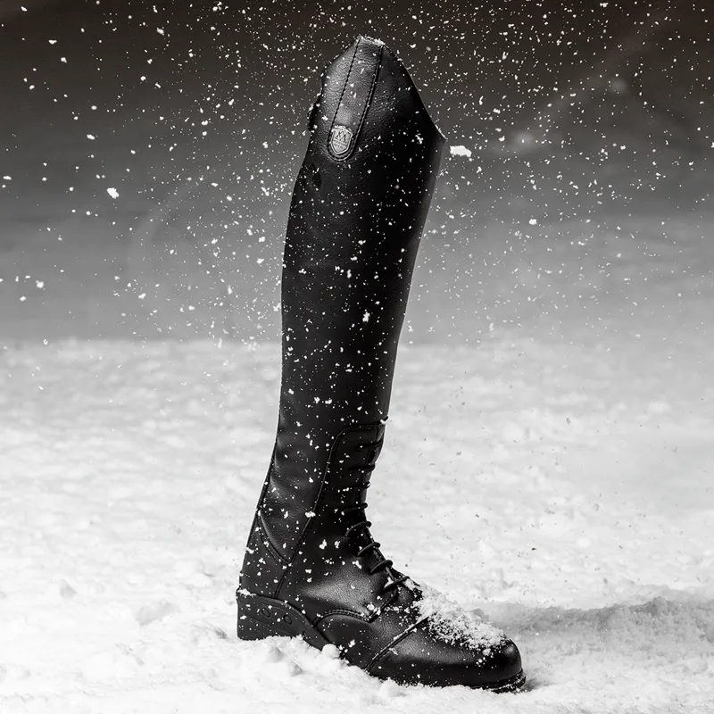 Mountain Horse Veganza Winter Junior Tall Riding Boots - Black-1