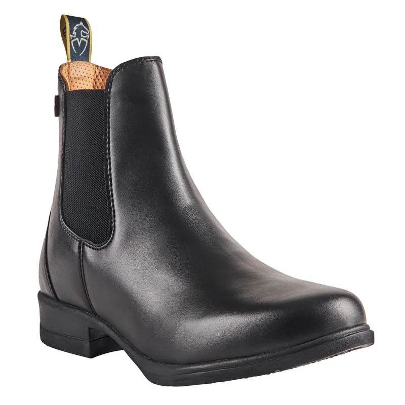 Moretta Alma Synthetic Junior Jodhpur Boots - Black
