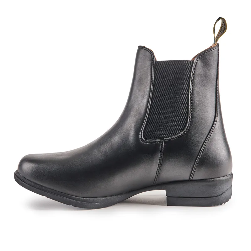 Moretta Alma Synthetic Junior Jodhpur Boots - Black-1