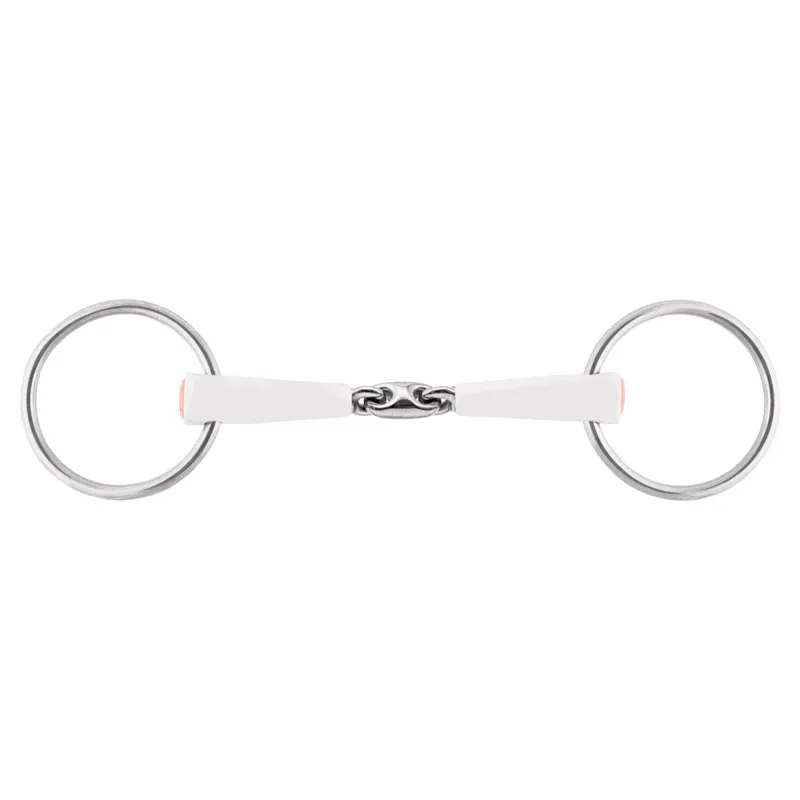 Nathe Double Jointed Loose Ring Snaffle Bit