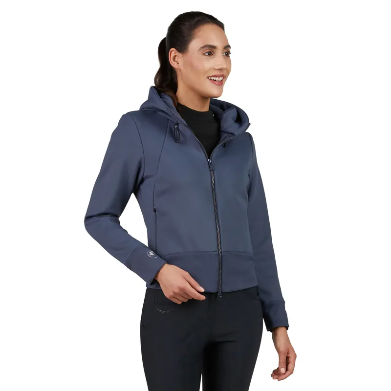 Pikeur Athleisure 8046 Womens Functional Fleece Jacket - Graphite Blue
