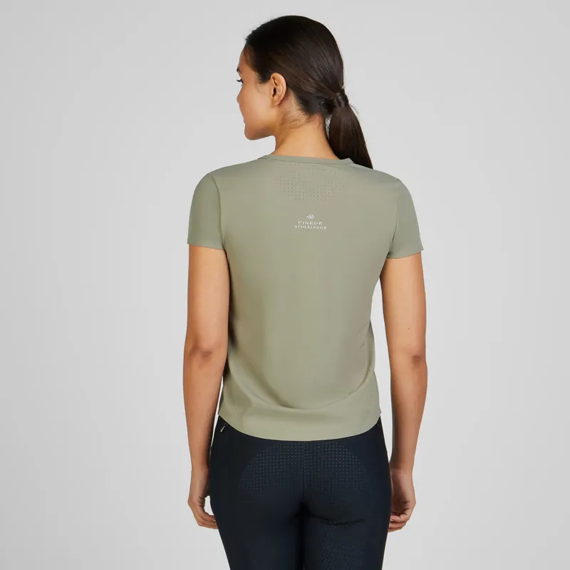 Pikeur Athleisure 7218 Ladies Functional Tee - Light Moos - UK16-1