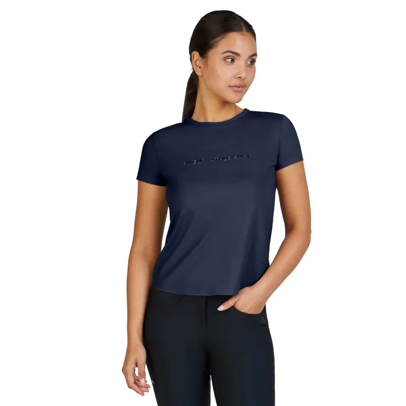 Pikeur Athleisure 7218 Ladies Functional Tee - Navy
